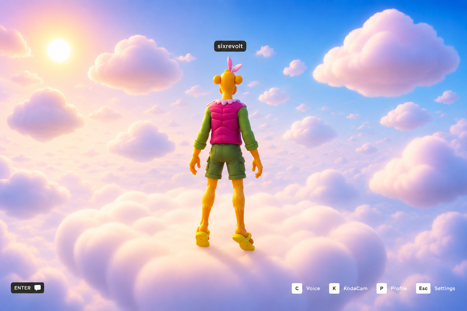 TradeBangers gas world compositional hero render with avatar fur detail