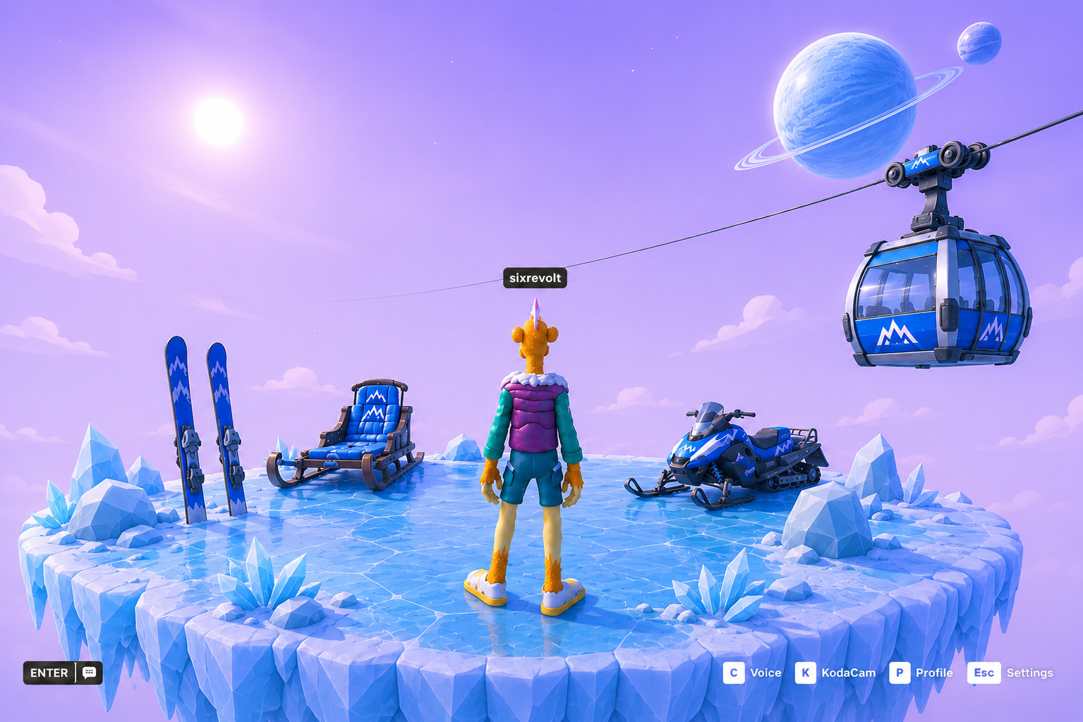 TradeBangers expanded ice resort compositional world preview