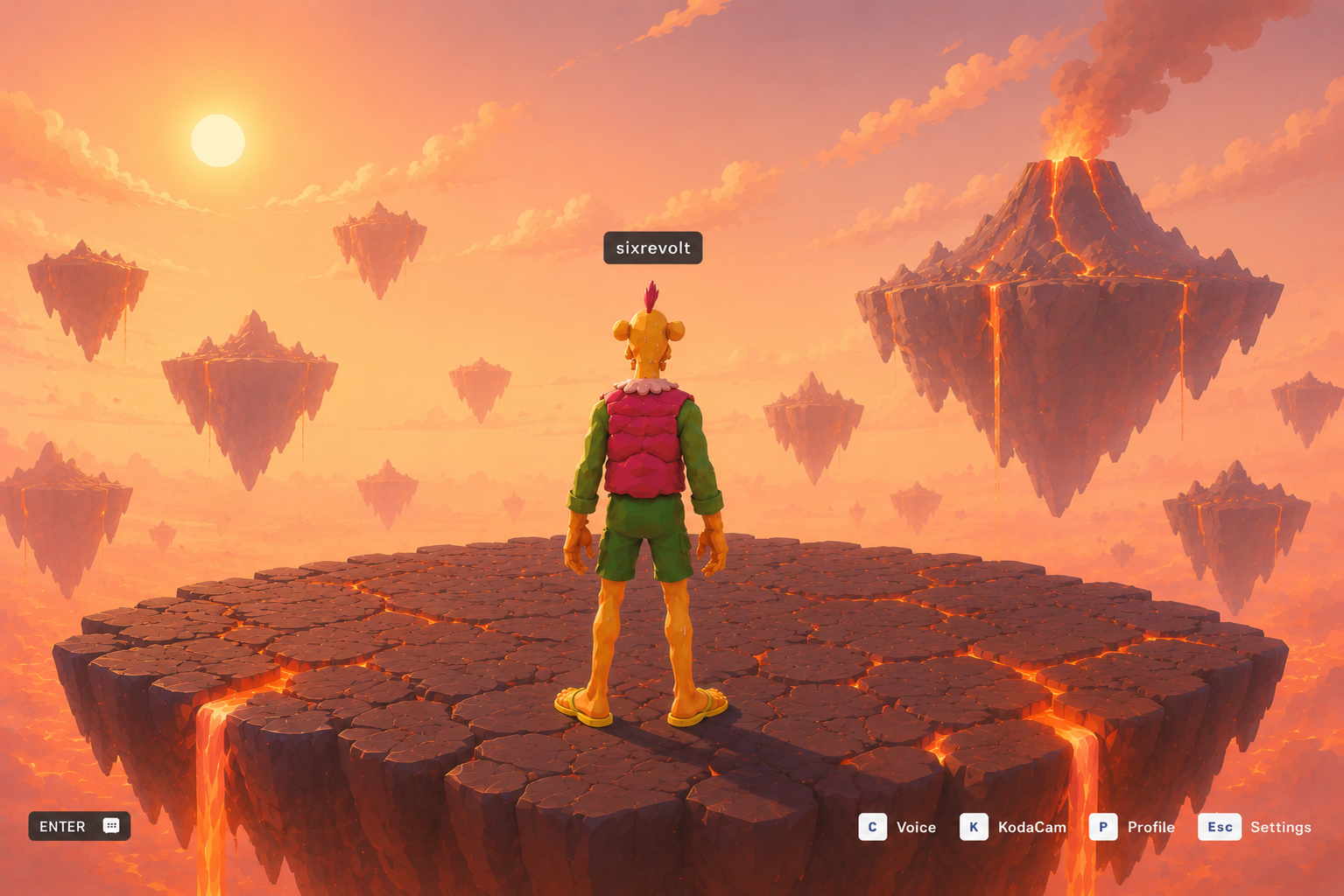 TradeBangers lava rift compositional world preview