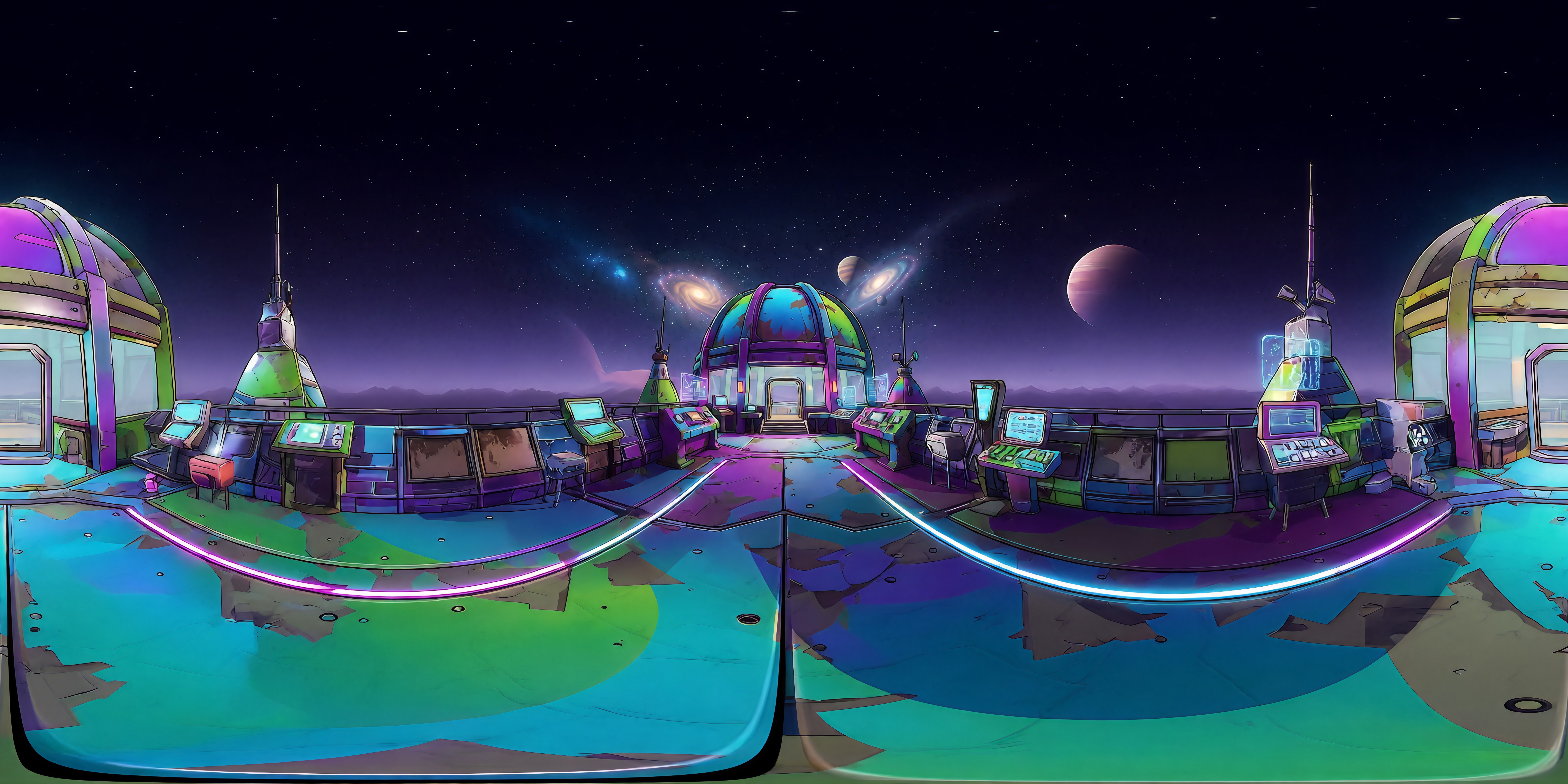 TradeBangers Orbital Resort Village panorama
