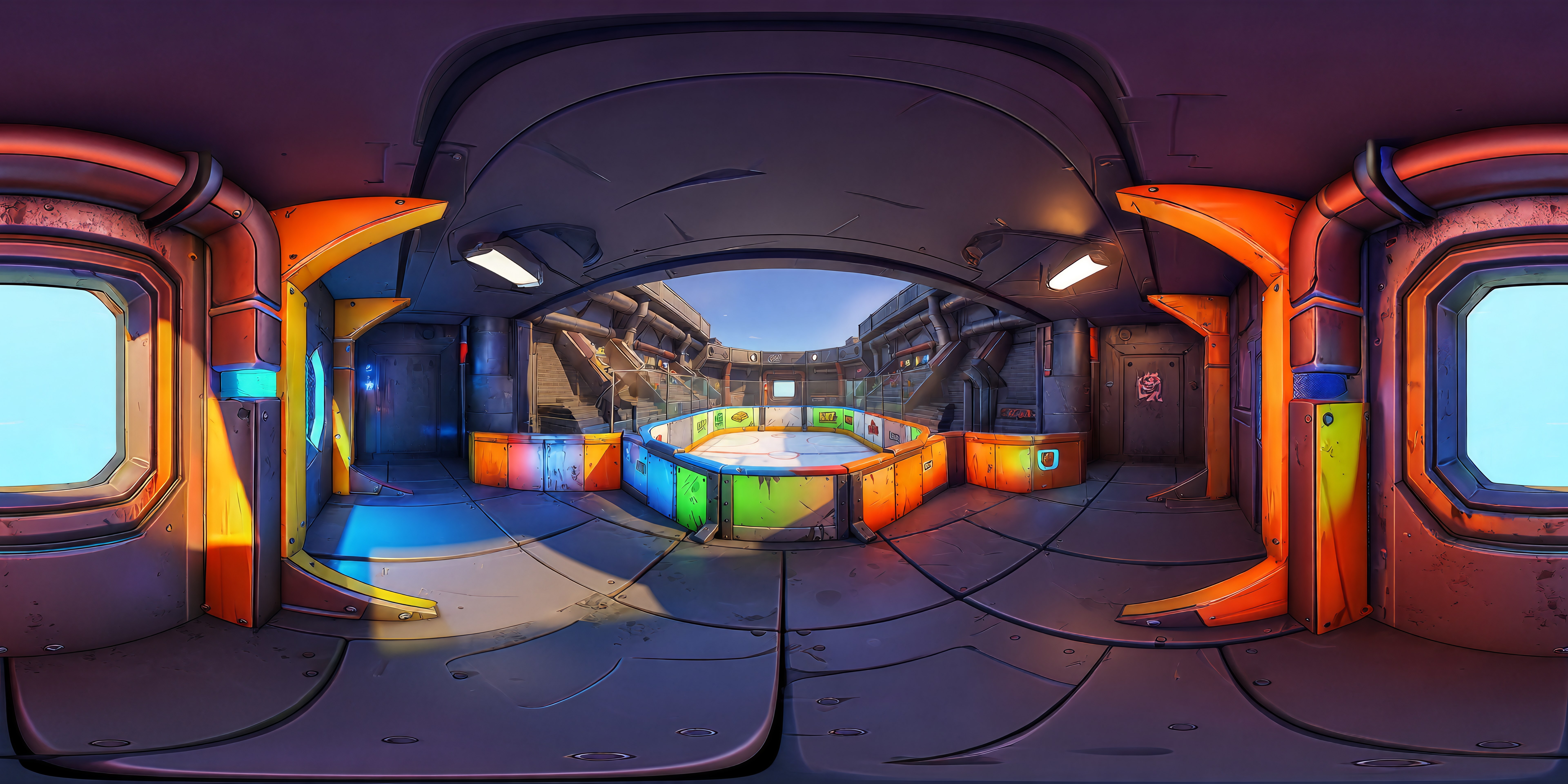 TradeBangers Transit Pod panorama